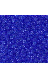 Miyuki rocailles Perlen 8/0 - Transparent sapphire 8-150